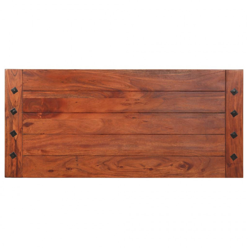 Stolik kawowy, 110x50x35 cm, lite drewno akacjowe