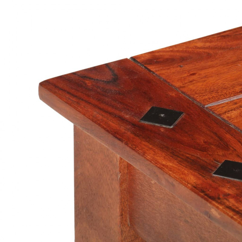 Stolik kawowy, 110x50x35 cm, lite drewno akacjowe