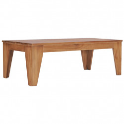 Stolik kawowy, 120 x 60 x 40 cm, lite drewno tekowe