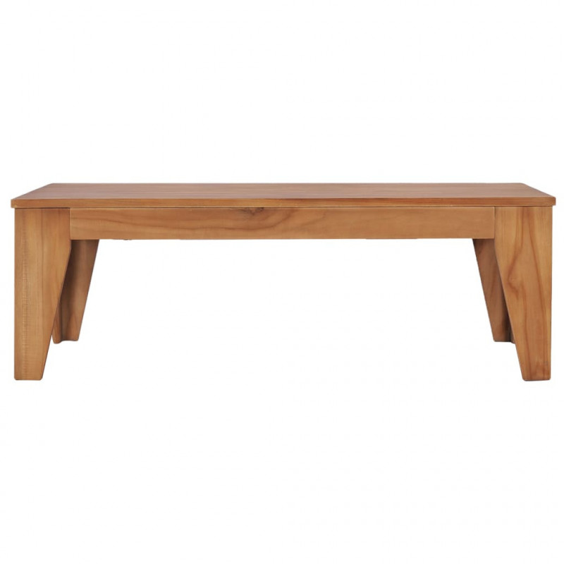 Stolik kawowy, 120 x 60 x 40 cm, lite drewno tekowe
