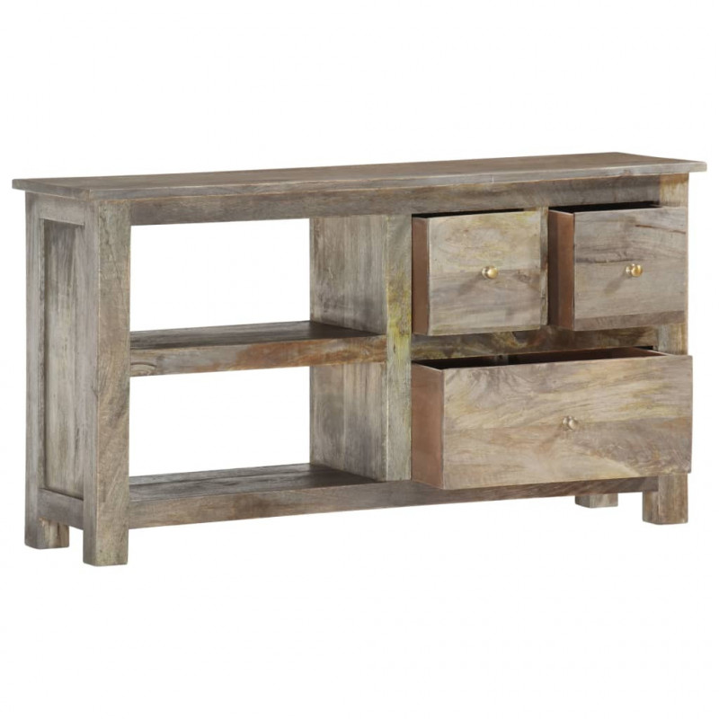 Szafka pod TV, 100x30x55 cm, lite drewno mango