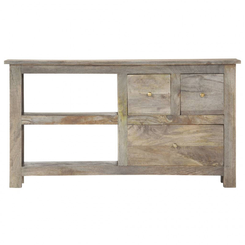 Szafka pod TV, 100x30x55 cm, lite drewno mango