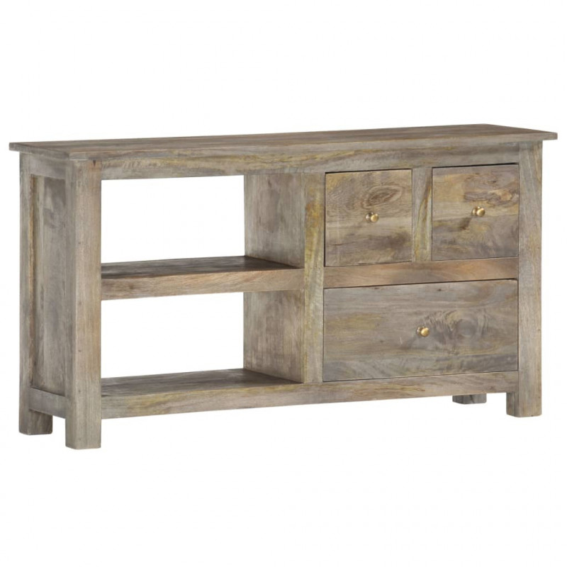 Szafka pod TV, 100x30x55 cm, lite drewno mango