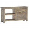 Szafka pod TV, 100x30x55 cm, lite drewno mango