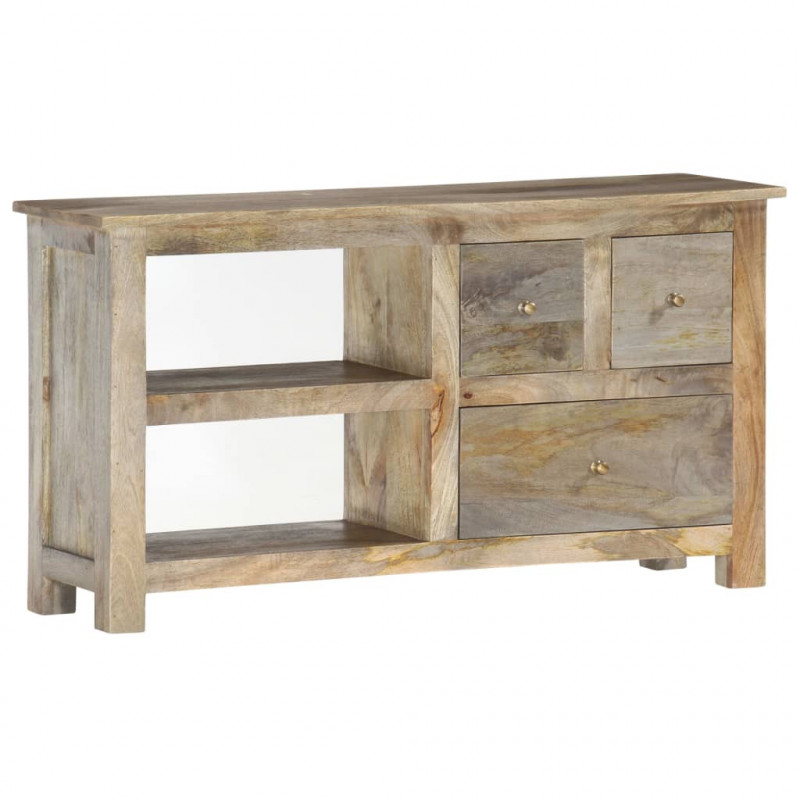 Szafka pod TV, 100x30x55 cm, lite drewno mango