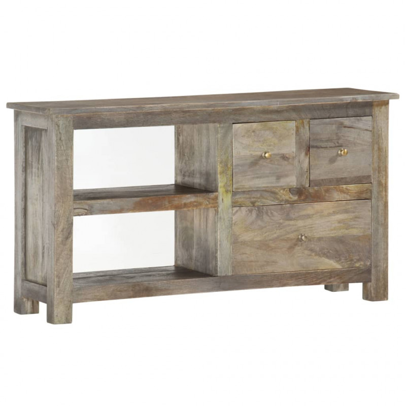 Szafka pod TV, 100x30x55 cm, lite drewno mango