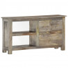 Szafka pod TV, 100x30x55 cm, lite drewno mango