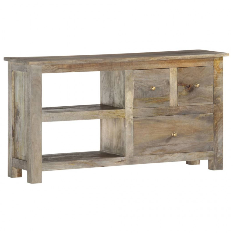 Szafka pod TV, 100x30x55 cm, lite drewno mango
