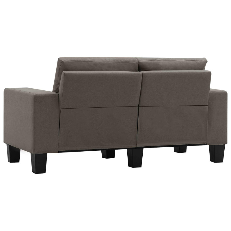 Sofa Ciemnoszary Sofy 2-osobowe tkanina