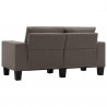 Sofa Ciemnoszary Sofy 2-osobowe tkanina