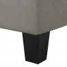 Sofa Ciemnoszary Sofy 2-osobowe tkanina