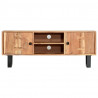 Szafka pod TV, 118x30x45 cm, lite drewno akacjowe
