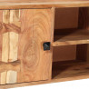 Szafka pod TV, 118x30x45 cm, lite drewno akacjowe