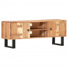 Szafka pod TV, 118x30x45 cm, lite drewno akacjowe
