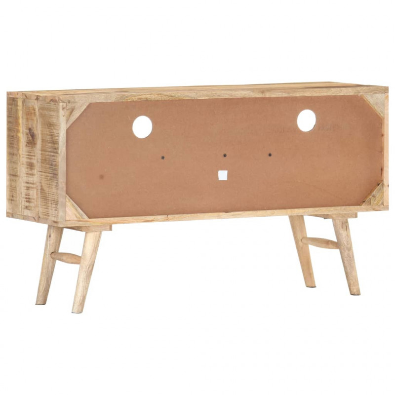 Szafka pod telewizor, 88 x 30 x 50 cm, lite drewno mango