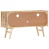 Szafka pod telewizor, 88 x 30 x 50 cm, lite drewno mango