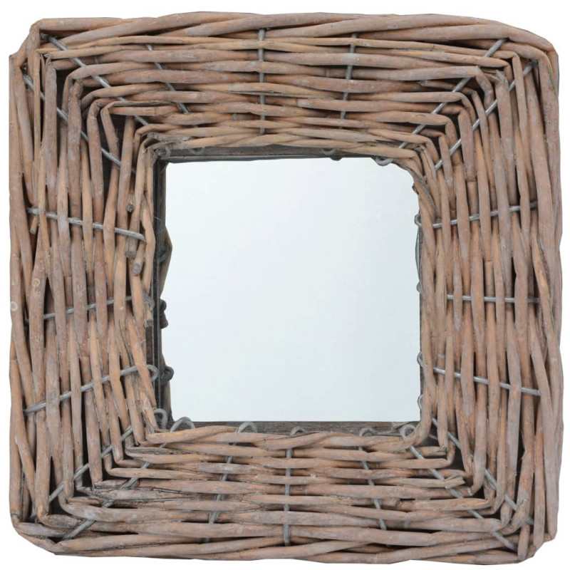 Lustra, 3 szt., 15x15 cm, wiklinowe