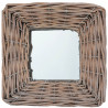 Lustra, 3 szt., 15x15 cm, wiklinowe
