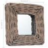 Lustra, 3 szt., 15x15 cm, wiklinowe