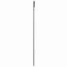 Drzwi przesuwne, aluminium i szkło ESG, 102,5x205 cm, czarne