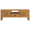 Szafka pod TV, 120 x 32 x 45 cm, lite drewno tekowe