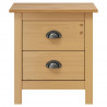 Szafka nocna Hill, 46x35x49,5 cm, lite drewno sosnowe