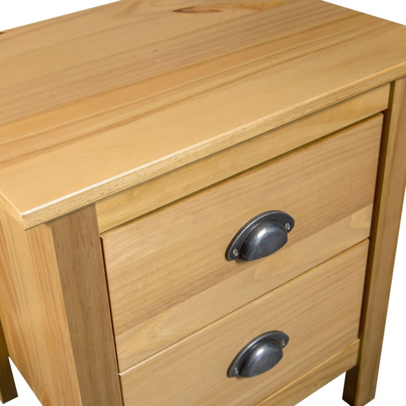 Szafka nocna Hill, 46x35x49,5 cm, lite drewno sosnowe