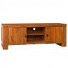 Szafka pod telewizor, 110x30x40 cm, lite drewno tekowe
