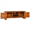 Szafka pod telewizor, 110x30x40 cm, lite drewno tekowe