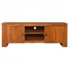 Szafka pod telewizor, 110x30x40 cm, lite drewno tekowe