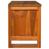 Szafka pod telewizor, 110x30x40 cm, lite drewno tekowe