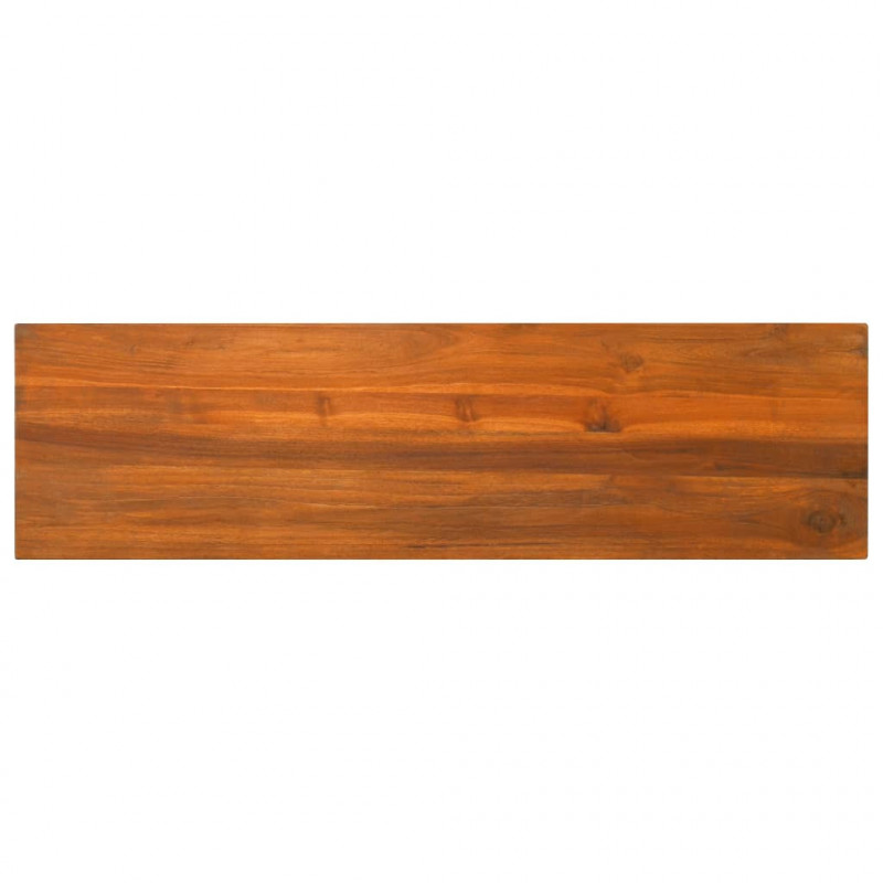 Szafka pod telewizor, 110x30x40 cm, lite drewno tekowe