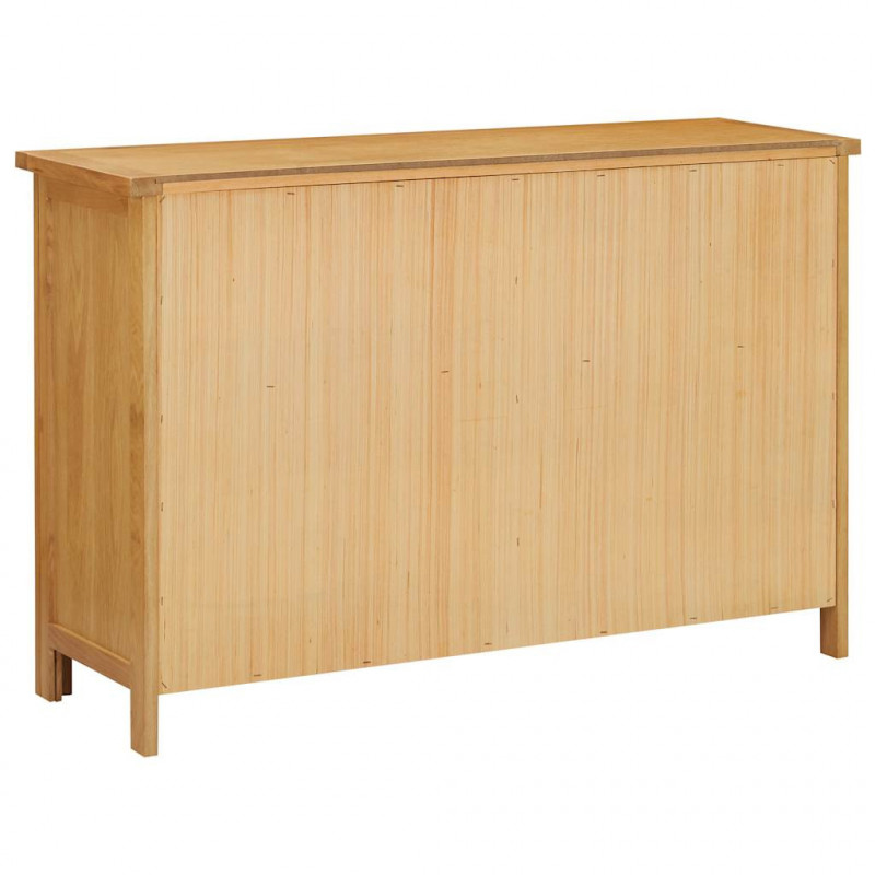 Komoda, 105x33,5x73 cm, lite drewno dębowe