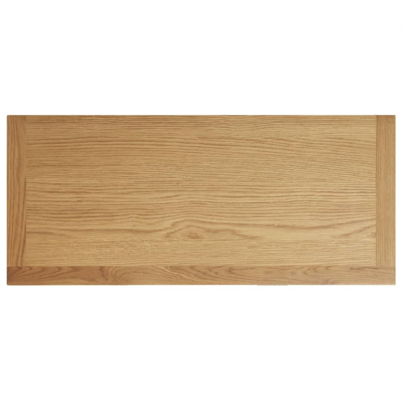 Komoda, 80 x 35 x 75 cm, lite drewno dębowe