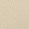 Fotel masujący, kremowy, obity tkaniną
