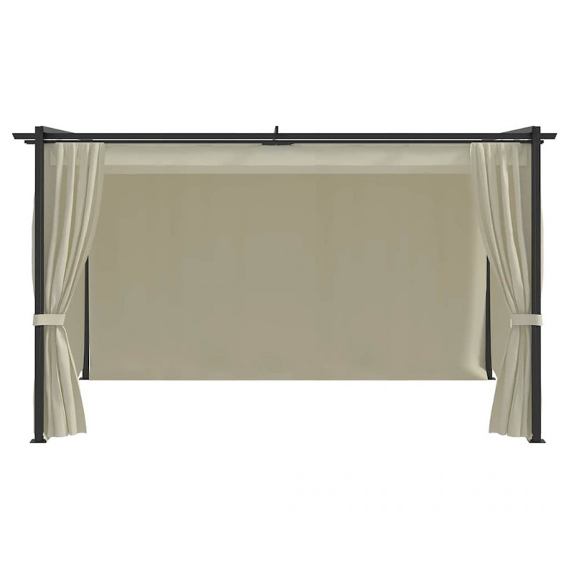 Altana, 4x3 m, kremowa