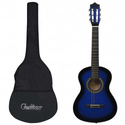 Gitara klasyczna dla początkujących i dzieci 1/2, z pokrowcem