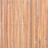 Panele ogrodzeniowe z bambusa, 2 szt., 100x400 cm
