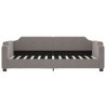 Sofa rozsuwana, kolor taupe, 90x200 cm, tkanina