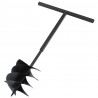 Świder glebowy z uchwytem, 250 mm, przedłużany, 8 m, stal