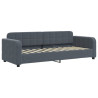Sofa rozsuwana, ciemnozielona, 80x200 cm, aksamit