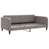 Sofa rozsuwana, kolor taupe, 100x200 cm, tkanina