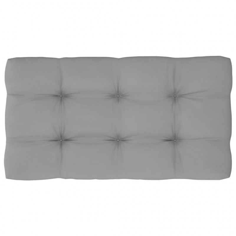 Ogrodowa sofa środkowa z palet, impregnowane drewno sosnowe