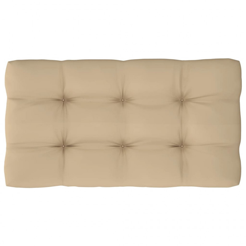 Ogrodowa sofa środkowa z palet, impregnowane drewno sosnowe
