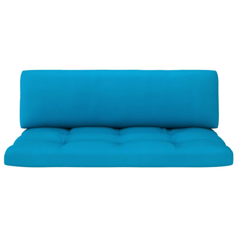 Ogrodowa sofa środkowa z palet, impregnowane drewno sosnowe
