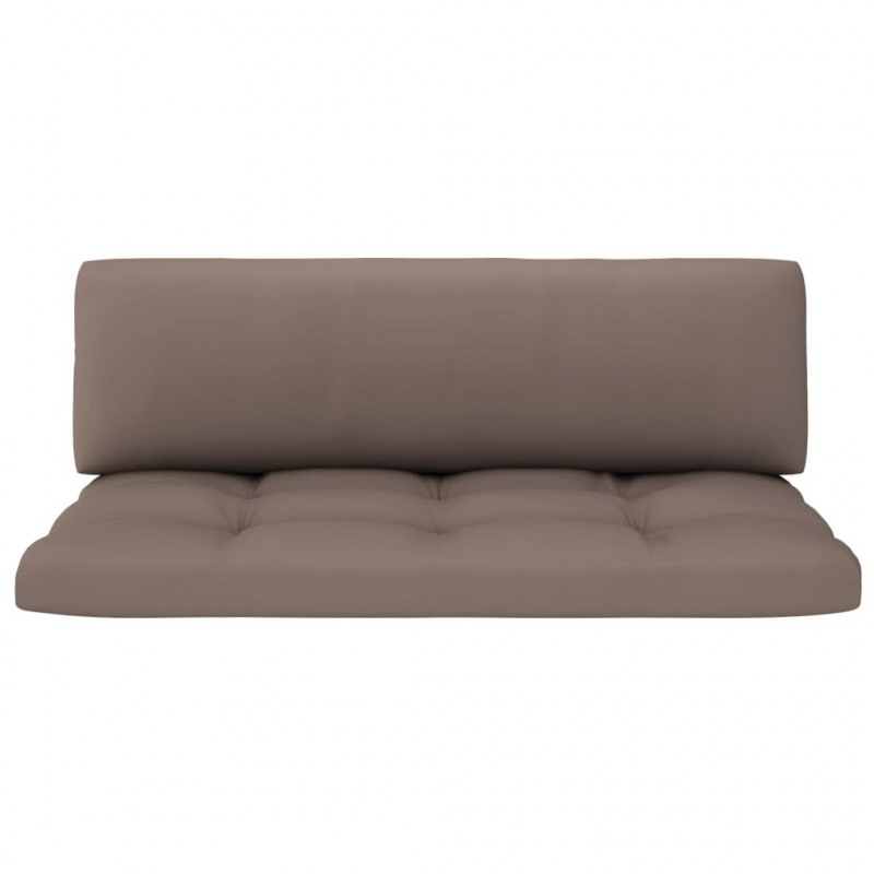 Ogrodowa sofa środkowa z palet, impregnowane drewno sosnowe