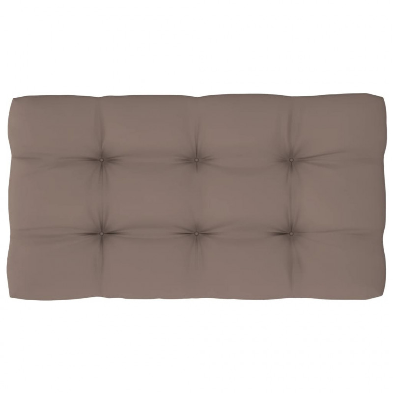 Ogrodowa sofa środkowa z palet, impregnowane drewno sosnowe