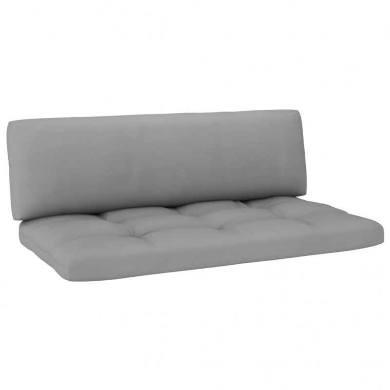 Ogrodowa sofa środkowa z palet, impregnowane drewno sosnowe