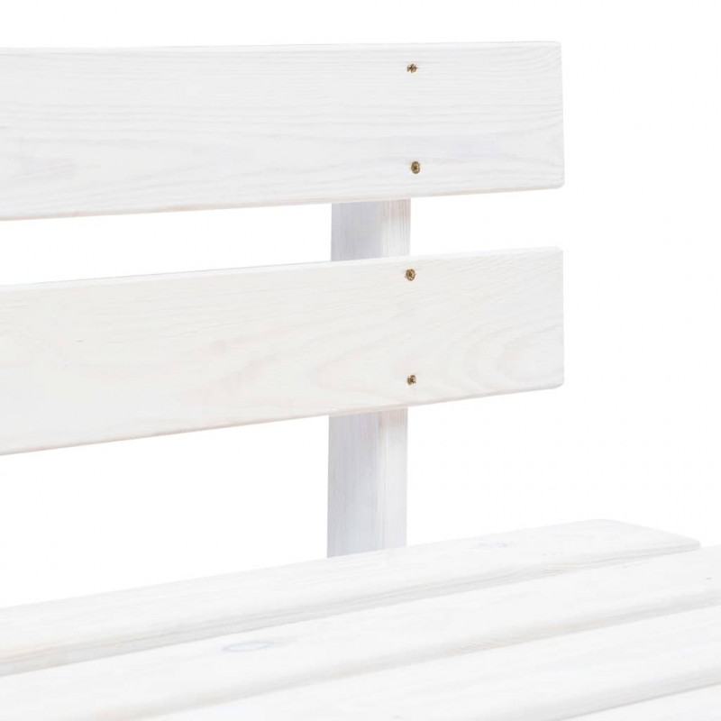 Ogrodowa sofa środkowa z palet, impregnowane drewno sosnowe