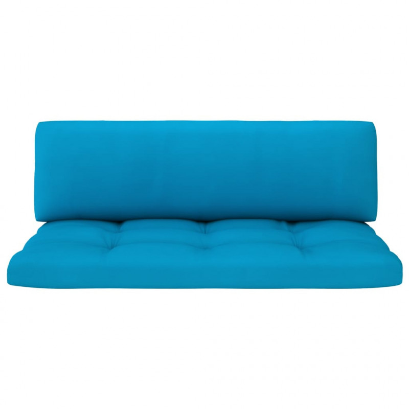 Ogrodowa sofa środkowa z palet, impregnowane drewno sosnowe